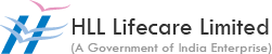 Powered by HLL Life Care Logo
